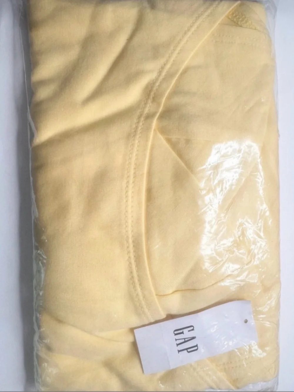 Gap  Factory Boatneck Open-Back T-Shirt Yellow XXL